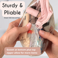 Sturdy yet pliable PVC material