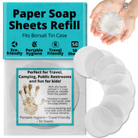 paper soap sheets refill | Borsali