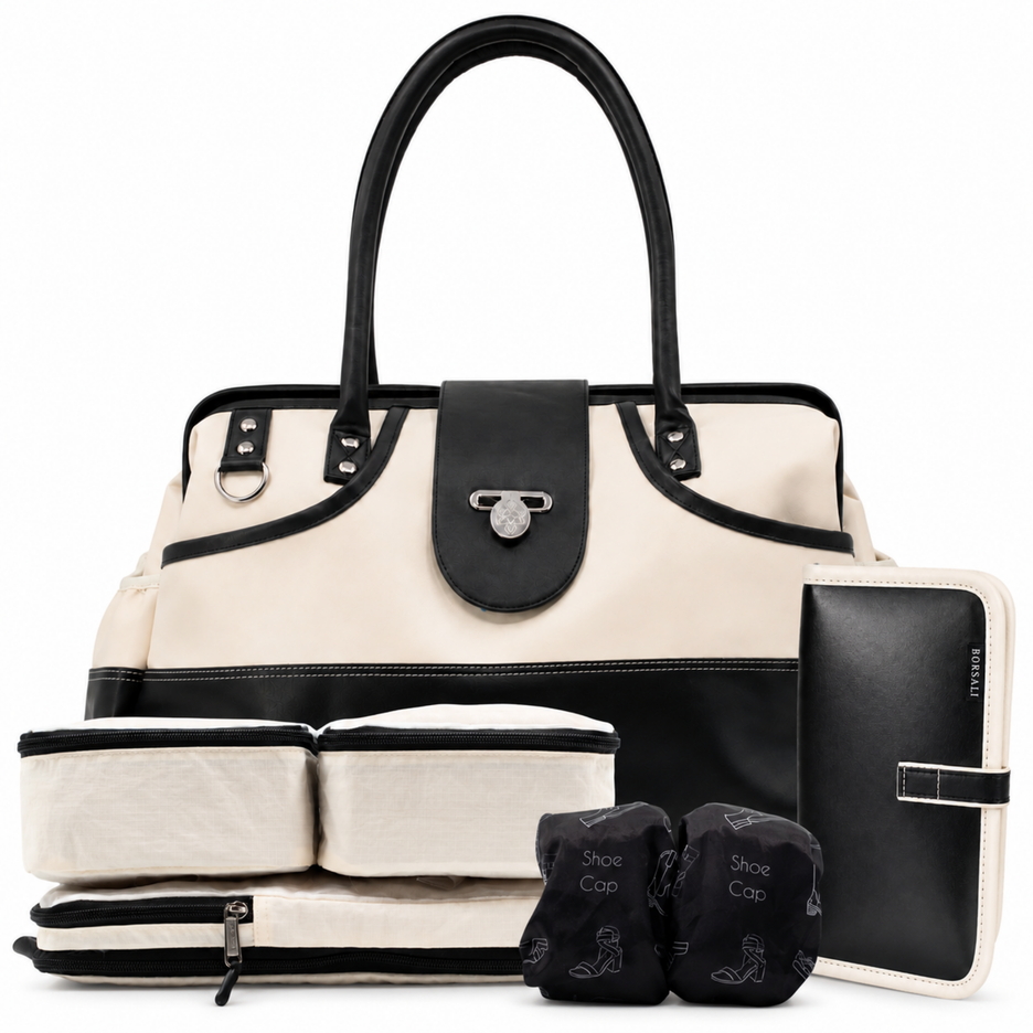 Weekender Duffle Bag for Women with Accessories