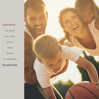 family playing games outside 